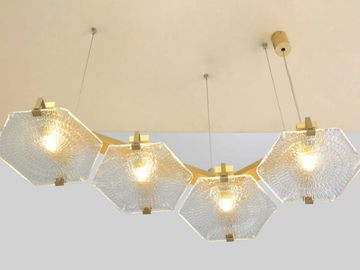 HEXXA PENDANT 04 - LED glass pendant lamp by Patinas Lighting - view 3
